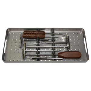 Kit de Instrumentos Ortopédicos Veterinarios Reutilizables, Sistema Completo para Cirugía de Perros y Animales Pequeños, Aprobado por CE, para Cirujanos y Clínicas - Product Image 4