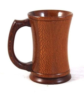 แก้วกาแฟไม้รักษ์โลก ทำมือจากไม้เนื้อแข็ง  ตกแต่งแบบธรรมชาติ สไตล์เรียบง่าย สำหรับชา กาแฟ เบียร์ น้ำผลไม้ - Product Image 2