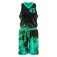 Kit d'équipe de basketball personnalisé en usine |   Sac à dos uniforme, bandeau et manchons de compression