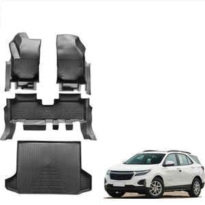 พรมปูพื้นรถยนต์สำหรับ Ford Equinox LHD 2023 พรมปูพื้นรถยนต์ทุกสภาพอากาศ วัสดุ TPE พลาสติก - Product Image 1
