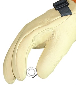 2025 15 \ "gants de protection en cuir primaire cuir de vache et caoutchouc XL taille longue manchette gants de sécurité de soudage - Product Image 2