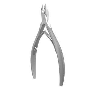 SMART-50 (7 mm) Private Label Nail Cuticle Nippers Dall Finish Ultra Fine <b>Pointed</b> Tip Nail Care Clippers For Beauty - Product Image 6