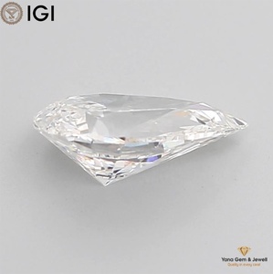 เพชรทรงลูกแพร์ 4.00 กะรัต ความสะอาดระดับ VVS1 สี F พร้อมใบรับรอง IGI เพชร CVD ที่ปลูกในห้องปฏิบัติการ สร้างสรรค์เป็นแหวนที่สมบูรณ์แบบ - Product Image 4