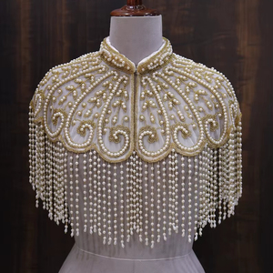 Blusa Sexy Vintage de Otoño con Lentejuelas, Bordado a Mano de Diseñador, Talla Grande, con Cuentas y Flecos Cortos, para Fiesta Nocturna, Disfraz de Espectáculo para Mujer - Product Image 1