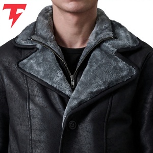 Venta Directa de Fábrica, Precio al por Mayor, Abrigos de Cuero Genuino para Hombre, Ajustables, Impermeables, Ecológicos, Nuevo Estilo Moderno - Product Image 6