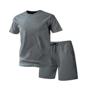 Conjunto Deportivo Informal de Verano para Hombre AGNI INDUSTRY, Tejido de Malla, Secado Rápido, Poliéster/Spandex - Product Image 2