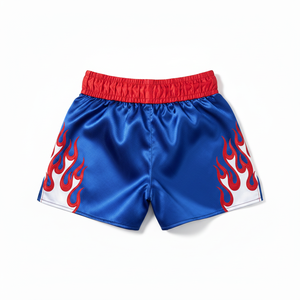 Pantalones Cortos de Boxeo Cómodos de Alta Calidad, Diseña Tu Propio Logotipo, Pantalones Cortos de Boxeo Totalmente Personalizados con Estampado - Product Image 3