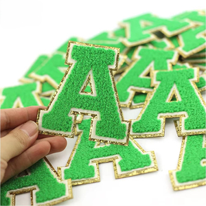 Parches de chenilla, bonitos emblemas de tela bordados, apliques termoadhesivos o para coser para chaquetas, sombreros, bolsos, vaqueros, gorras y ropa. - Product Image 3