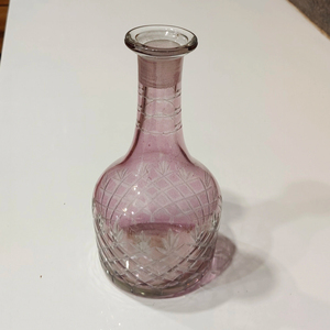 Bouteille en verre transparente de style Art déco arabe, incrustée de bijoux, design de Dubaï, égyptienne, pour anniversaire, vase décoratif vide - Product Image 2