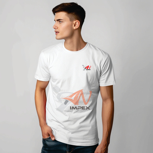 Camiseta de Mezcla de Algodón de Alta Calidad, Camiseta Personalizada para Hombre, Camiseta Ajustada Lisa en Blanco o Negro, Camisetas para Hombre - Product Image 4