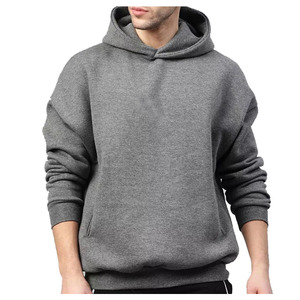 Sweat à capuche épais personnalisé avec logo pour homme – Qualité supérieure, vierge, coupe oversize – Vente en gros, streetwear, pull à capuche - Product Image 1