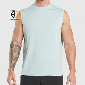 Gym Singlet Stretch Fit Sleeveless Workout Training Shirt - Product Image 5