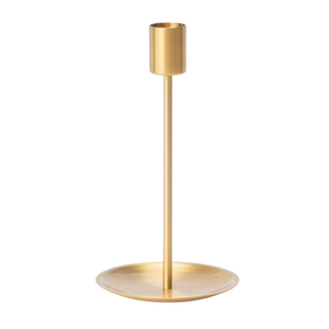 Copper <b>Candlestick</b> Holder Modern Minimalist Design Durable Metal Stand for Home Decoration <b>Tall</b> Metal Taper <b>Candlestick</b> Holder - Product Image 2