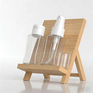 Vente en gros de flacons plats en plastique PET de 30 ml (1 oz) avec pompe pulvérisatrice pour les soins de la peau, les huiles capillaires, les lotions, emballage personnalisé (couleur personnalisée) - Product Image 5