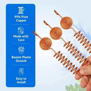 Varillas de electrocultivo 100% cobre para plantas, herramienta de jardinería natural para un crecimiento más rápido de las plantas, de fabricante y proveedor indio. - Product Image 5