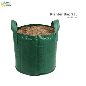 High Quality 75L HDPE Woven <b>Planter</b> Bag 150 GSM UV Resistant Grow Bag with 2 Handles <b>for</b> Nursery Farm Garden - Product Image 1