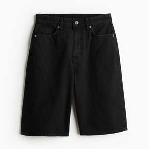 Custom Logo 100% Cotton Shorts-Anti-Pilling Breathable Quick Dry High Quality Comfortable Fit Men Vintage Street Denim Shorts - Product Image 2