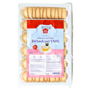 OEM/ODM Baked Tart Direct Wholesale From Manufacture HALAL Bakery Dessert Frozen Baked <b>Egg</b> Tart Shell YA05 396G Sweet Hot Price - Product Image 1