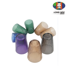 LONGNEW Lightweight PET <b>Plastic</b> Water Cups | Reusable Food-Grade Drinkware - Product Image 4