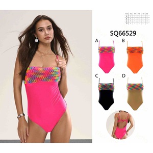HDJ Plus Size One Piece <b>Swimsuit</b> Tummy Control Conservative Beachwear Sexy Monokini Bathing Suit sq66529 - Product Image 1