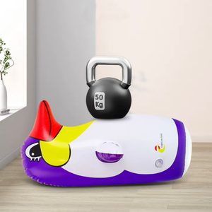 Pingüino Inflable Pequeño de PVC - Juguete para Niños para Exteriores y Piscina, Verano 2026 - Juguete Antiestrés Resistente y Rebotador - Product Image 3