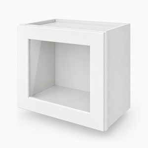 Venta al por Mayor de Gabinetes de Pared con Puerta de Vidrio de 21 x 18 Pulgadas, Estilo Shaker Blanco, RTA, Fabricante OEM de Vietnam - Product Image 2
