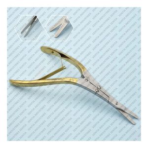 Cerkes Caplan Nasal Septum Scissor 8 Inches Manual Double Action Serrated <b>Tungsten</b> Carbide rhinoplasty ENT Surgical Instruments - Product Image 1