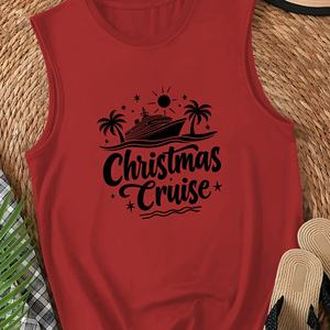 Christmas Cruise Chaleco casual para mujer - Product Image 1