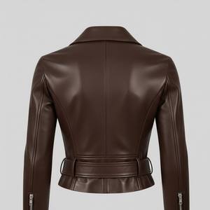 Chaqueta de Invierno para Mujer, Estilo Burbuja, Acolchada, de Piel de Oveja Genuina, con Forro de Lana, Resistente al Viento y Ecológica - Product Image 2
