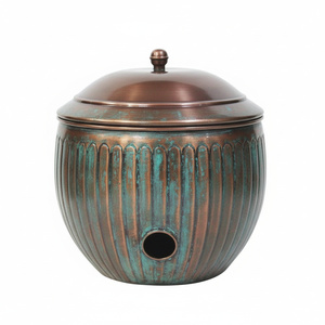 Pots de fleurs les plus vendus, élégants pour la maison et le jardin, écologiques, avec revêtement en poudre, style classique, taille, couleur et forme personnalisables - Product Image 6