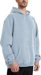 Sudadera con Capucha para Hombre, Invierno, Forro Polar Grueso, Cálida y Cómoda, Estilo Urbano, con Capucha y Bolsillo, Diseño Moderno - Product Image 4