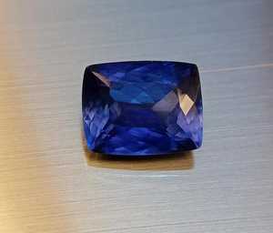 Piedra Preciosa Suelta de Tanzanita Azul Natural, Certificada por Terceros, Calidad Premium, Corte Octogonal, 100% Color Natural, Piedra para Joyería - Product Image 4