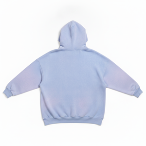 เสื้อฮู้ดดี้โอเวอร์ไซส์ ลายมัดย้อมไล่สี  โลโก้สั่งทำพิเศษ กระเป๋าหน้า  ลำลอง ใส่ได้ทั้งชายหญิง  ทรงพอดีตัวสำหรับฤดูใบไม้ร่วง  ผ้าฝ้ายเฟรนช์เทอร์รี่ - Product Image 3