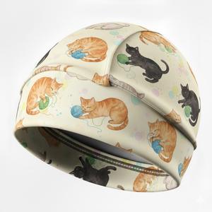 Bonnet unisexe sans revers personnalisé avec impression par sublimation intégrale, motif camouflage arbre numérique, pour usage quotidien et décontracté - Product Image 1