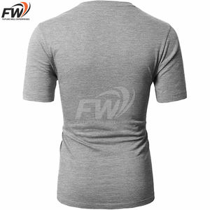 T-shirts pour hommes 100% coton, dernières tendances, vente chaude, manches courtes, col rond, décontractés et élégants. - Product Image 2