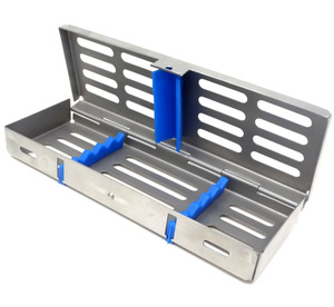 ถาดใส่เครื่องมือทันตกรรมสำหรับฆ่าเชื้อ วัสดุสแตนเลส ใช้งานด้วยมือ ได้รับการรับรองมาตรฐาน CE สำหรับคลินิก โรงพยาบาล รับผลิตแบบ OEM ODM ผู้จัดจำหน่ายชั้นนำ 5 อันดับแรก - Product Image 1