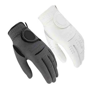 Gants de golf en cuir véritable pour hommes, main gauche ou droite, doux, respirants, en peau de mouton pure, couleur et logo personnalisés, accessoires de golf - Product Image 5
