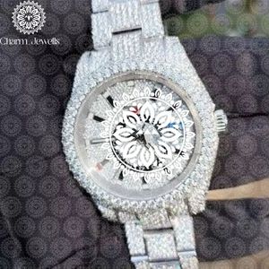 Reloj de Lujo para Hombre Charm_Jewells, 40 mm, Analógico, Mecánico, Correa de Acero Inoxidable, Cristal de Zafiro, Fecha Automática, Resistente al Agua 10 Bar - Product Image 2