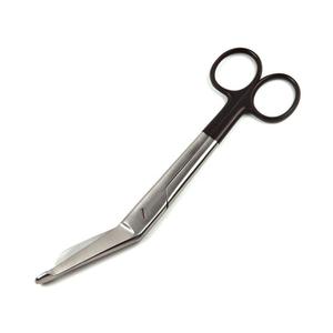 High Quality Stainless Steel Black Color Metal Med best sale Lister Bandage Scissors - Color Coated Handles 5.5" Surgical - Product Image 1
