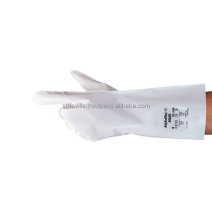 Ansell 02-100ที่มีคุณภาพที่ดีที่สุดทนต่อสารเคมีที่หลากหลาย, ถุงมือทำงานจากเวียดนาม - Product Image 4