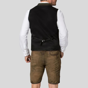 Chaleco Bávaro Personalizado al por Mayor, Diseño Único para Oktoberfest, Tela de Alta Calidad, Reversible, Transpirable, Informal, Cálido - Product Image 2