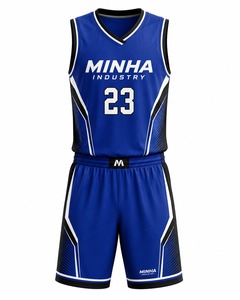 Nouvelle arrivée, uniforme de basket-ball d'entraînement, polyester respirant, entièrement sublimé, unisexe, tailles personnalisées OEM, personnalisation en gros - Product Image 1
