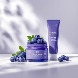 Crème Masque Visage à la Myrtille Naturelle 50ml Hydratation Profonde pour Tous Types de Peaux Vente en Gros OEM ODM pour Utilisation en Salon - Product Image 5