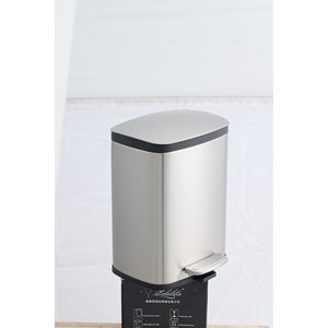 ถังขยะสแตนเลส SSTC003-5L-S สำหรับห้องครัว ความจุ 5 ลิตร - Product Image 4