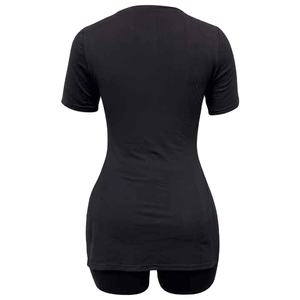 Vêtements décontractés d'été pour femmes sur mesure, taille plus, longueur genou, de haute qualité et à séchage rapide, ensemble d'été pour femmes - Product Image 2