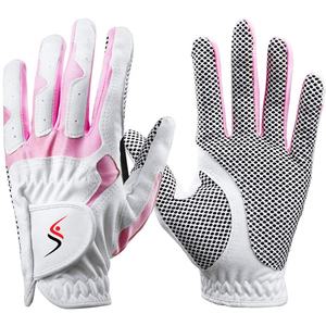 Gants de golf d'extérieur en cuir synthétique 2024 confortables et de haute qualité personnalisés pour hommes vente en gros - Product Image 1