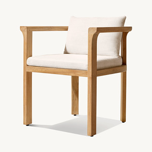 Luxury Solid <b>Teak</b> <b>Dining</b> <b>Chair</b> for Restaurant Hotel Home Handmade Wooden <b>Chair</b> Custom Design Wholesale Furniture Supplier - Product Image 4
