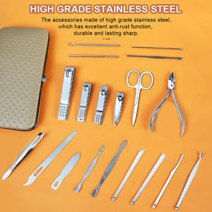 Top Selling Manicure <b>Pedicure</b> <b>Set</b> High Quality Custom Made Stainless Steel Lightweight Manicure Kit With Customized Packaging - Product Image 4