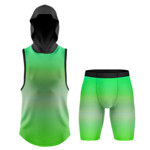 Nuevo Diseño de Uniformes 7v7, Uniformes con Capucha sin Mangas y Pantalones, Jersey de Fútbol Americano Sublimado de Moda, Uniformes 7v7 - Product Image 6
