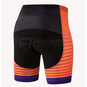 Shorts de compression durables pour hommes, taille mi-haute élastique, en Spandex/Polyester léger, séchage rapide et respirant pour la course à pied - Product Image 3